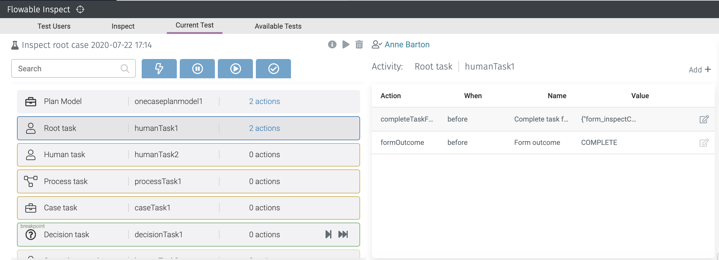 14 completed task step overview