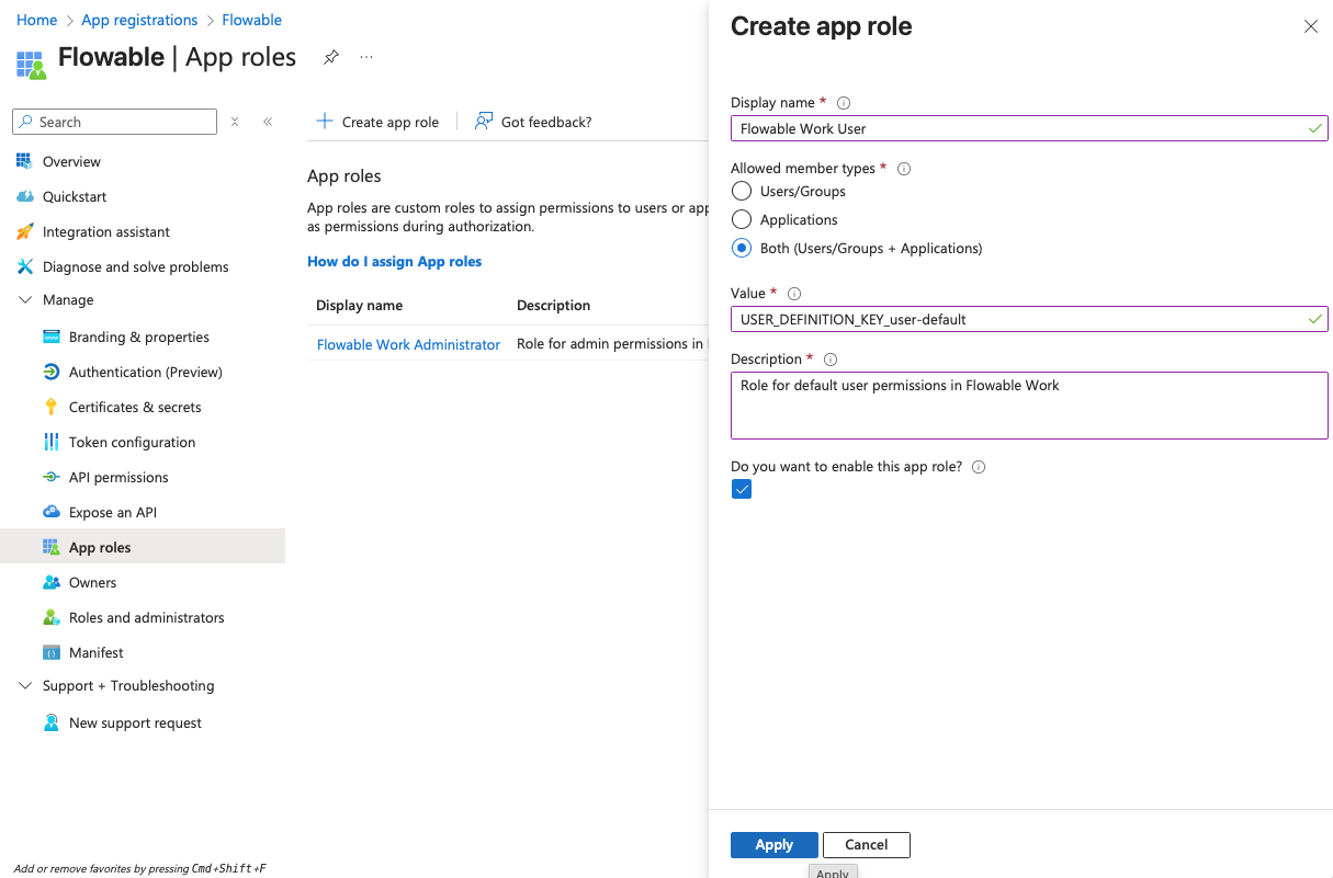 SSO Shared AppReg 16
