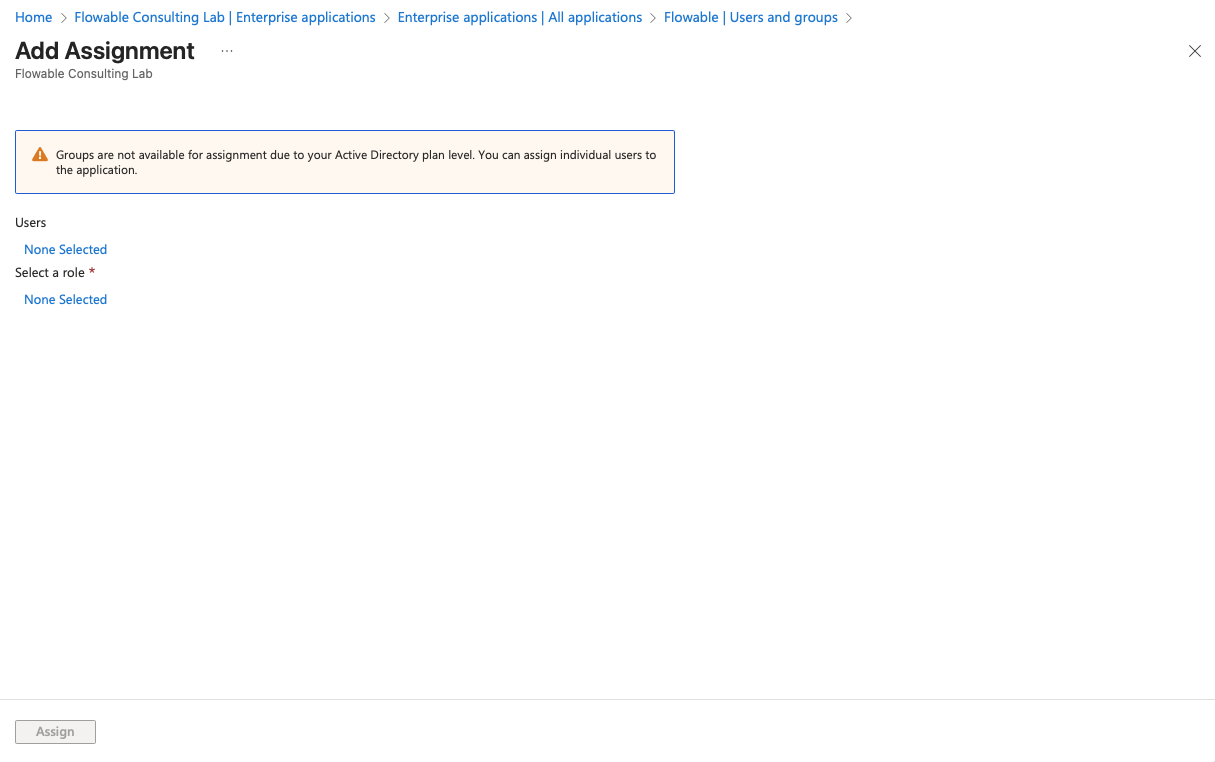 SSO Shared Assign 22