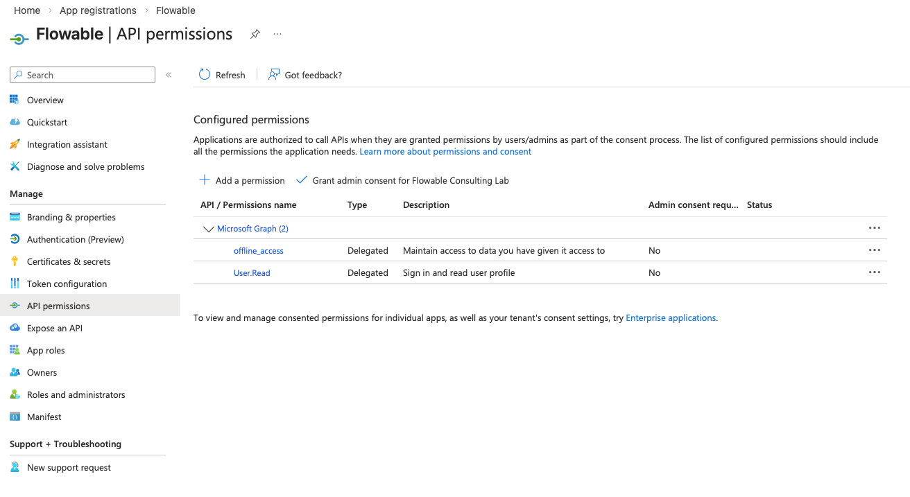 SSO Shared AppReg 27