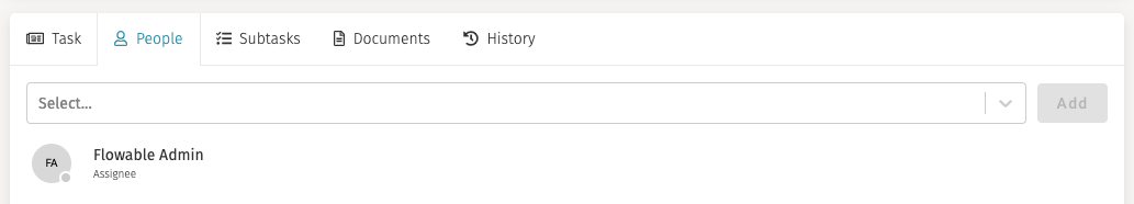 52 tasks details people