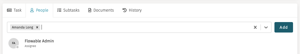 52 tasks details people add