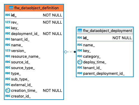 551 flw dataobject definition