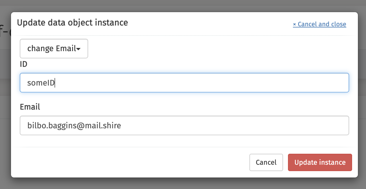 750E update instance