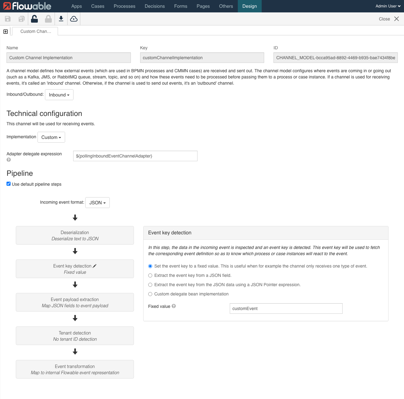 Channel Configuration