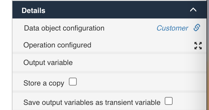 Data Object CMMN Example