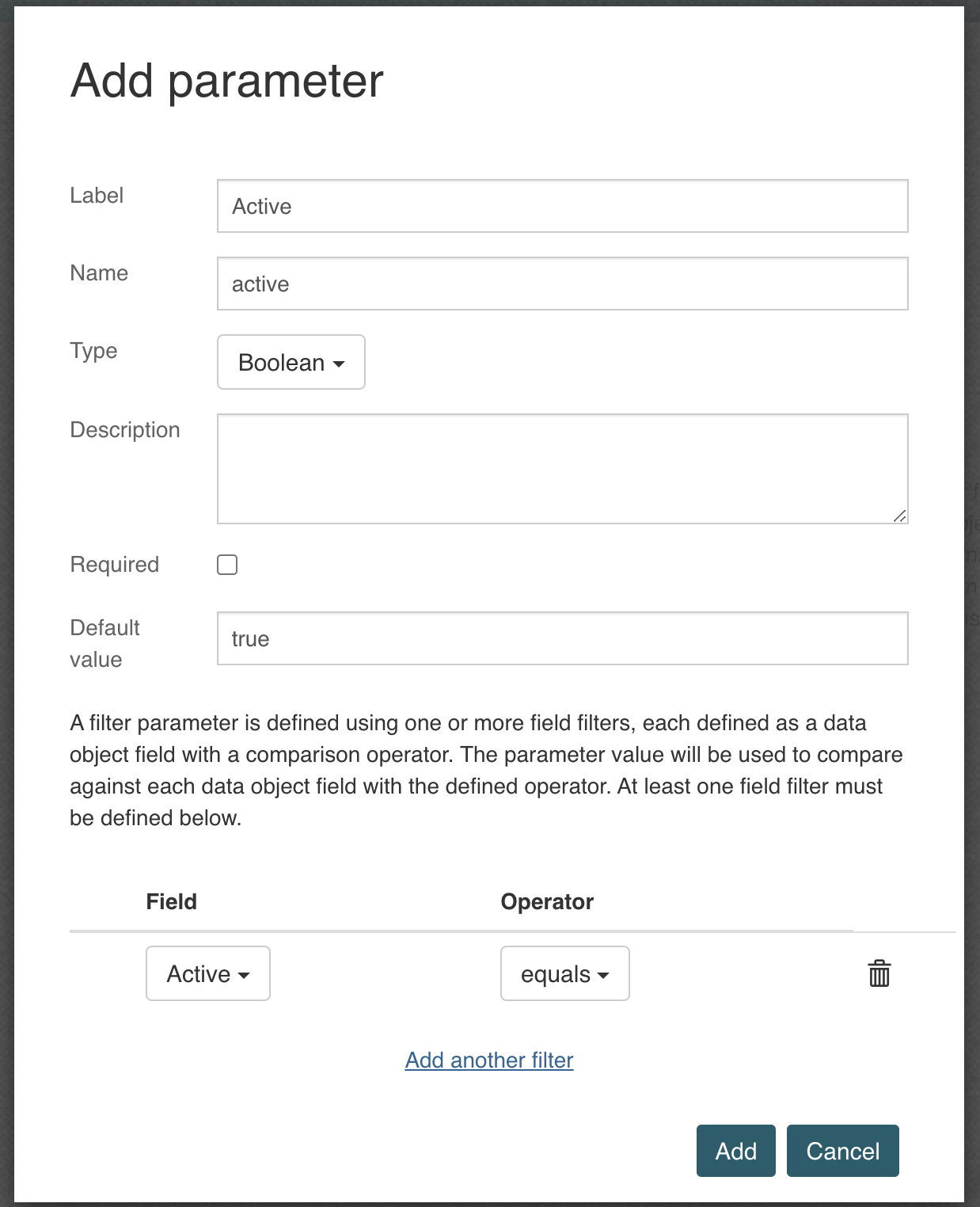 Data Object CMMN Example