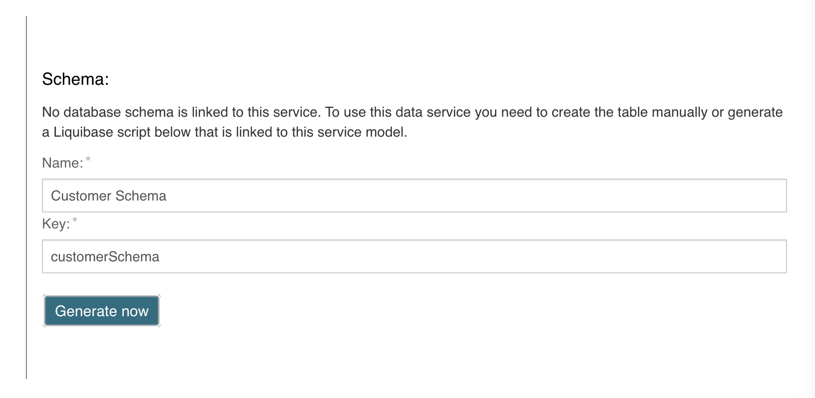Data object database column mapping