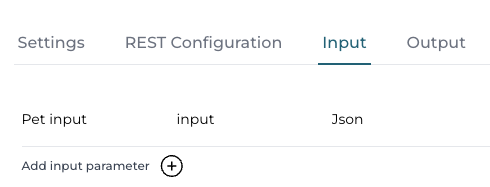 Flowable OpenAPI Singleinput