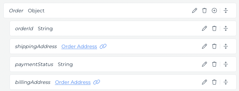 Data Dictionary Order Type Extended