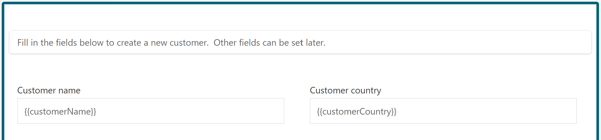Data Object CMMN Example