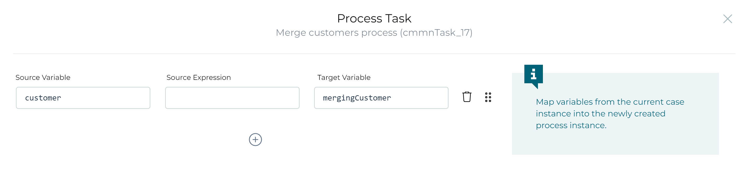 Data Object CMMN Example