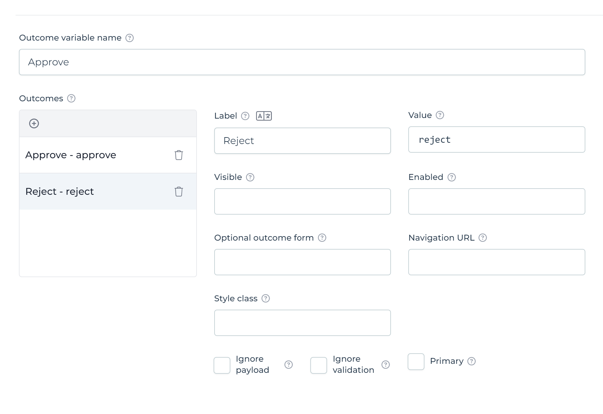 Data Object CMMN Example