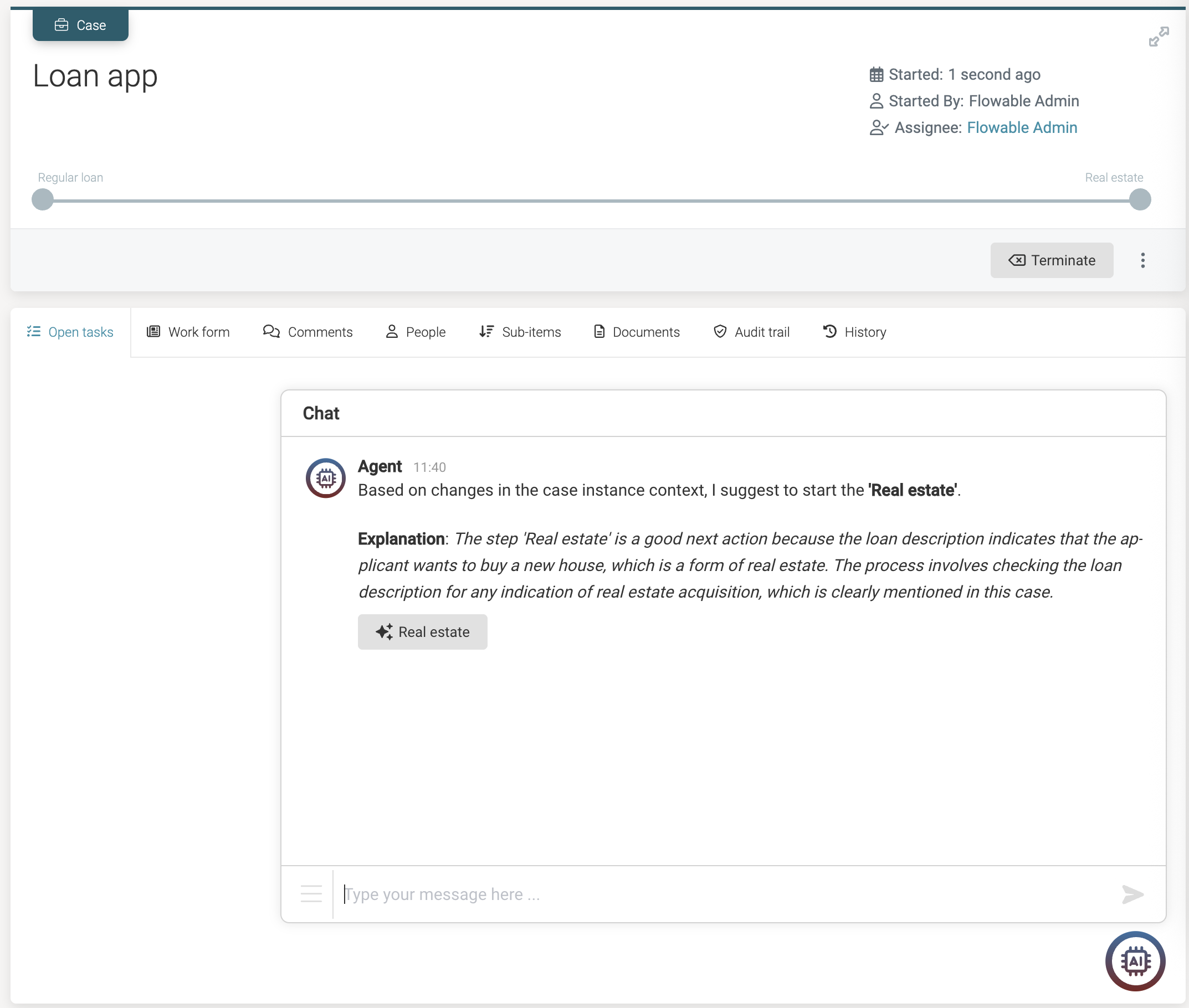 Orchestrator agent example - Runtime 04